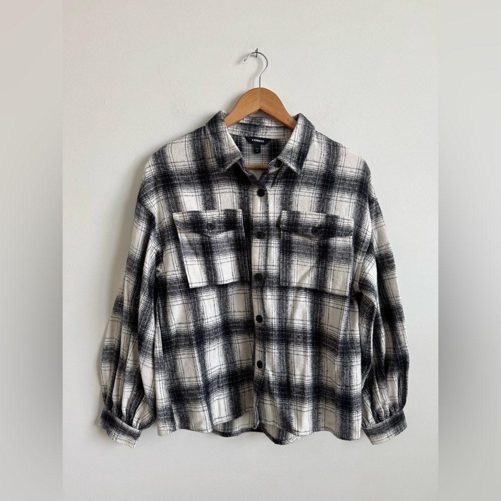 Oversized Flannel Shacket - image 1